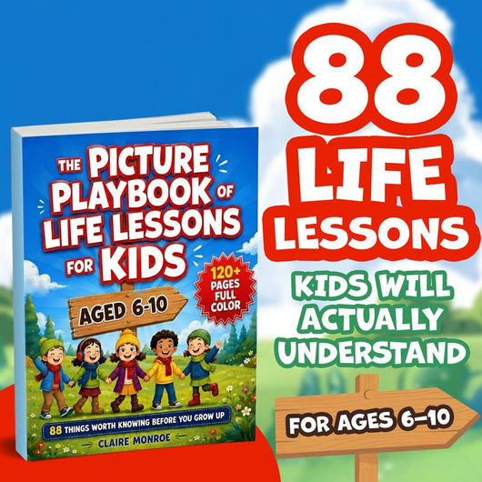 The Picture Playbook of Life Lessons for Kids Aged 6–10 by Claire Monroe