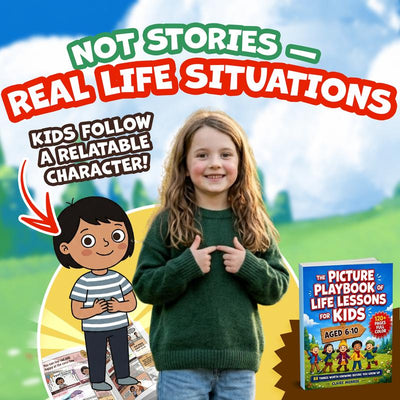 The Picture Playbook of Life Lessons for Kids Aged 6–10 by Claire Monroe
