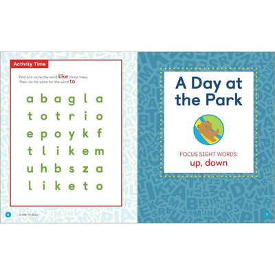 Learn to Read: Sight Words Storybook: 25 Simple Stories & Activities for Beginner Readers by Kimberly Ann Kiedrowski