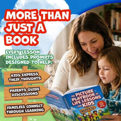 The Picture Playbook of Life Lessons for Kids Aged 6–10 by Claire Monroe
